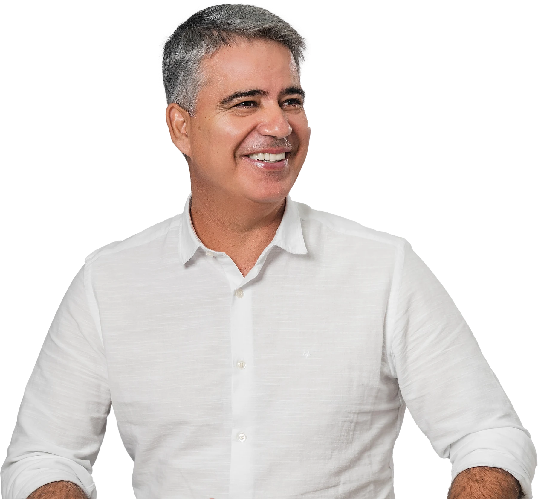 Miro Vilarim sorrindo